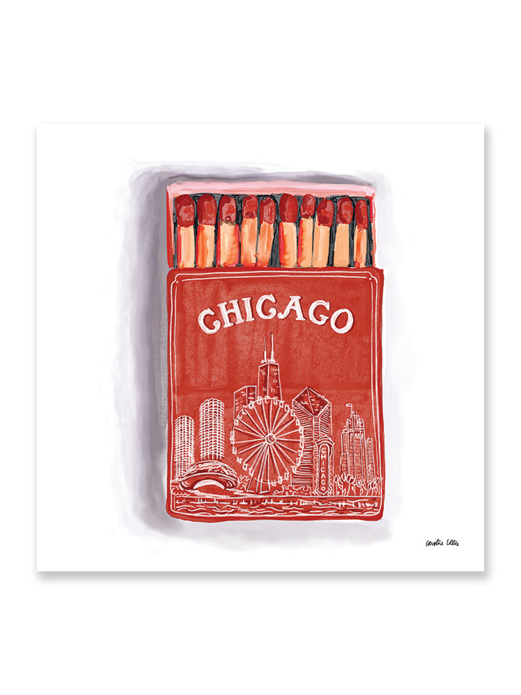 Chicago Matchbox | Art Print