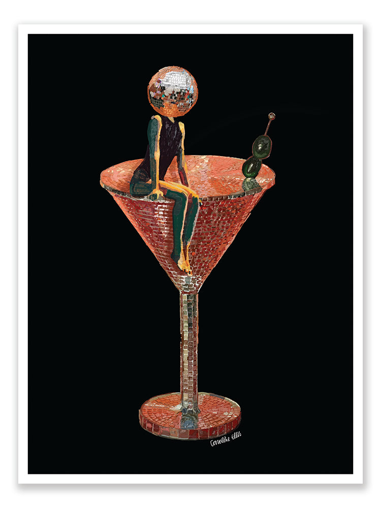 Disco Martini 2 | Art Print