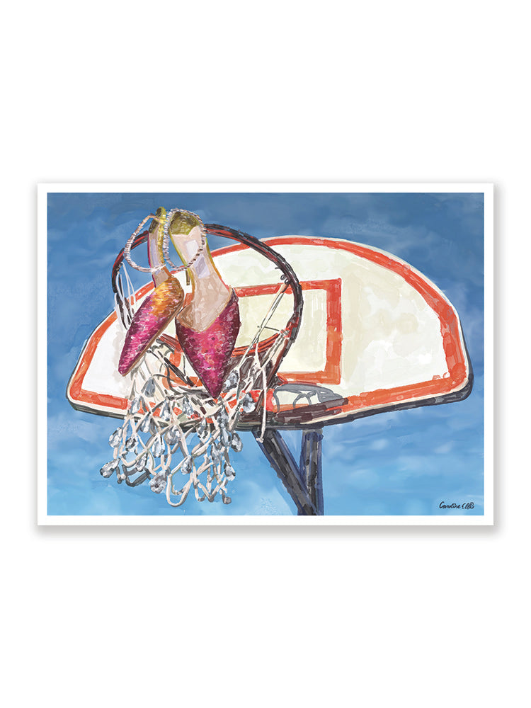 Hoops & Heels | Art Print