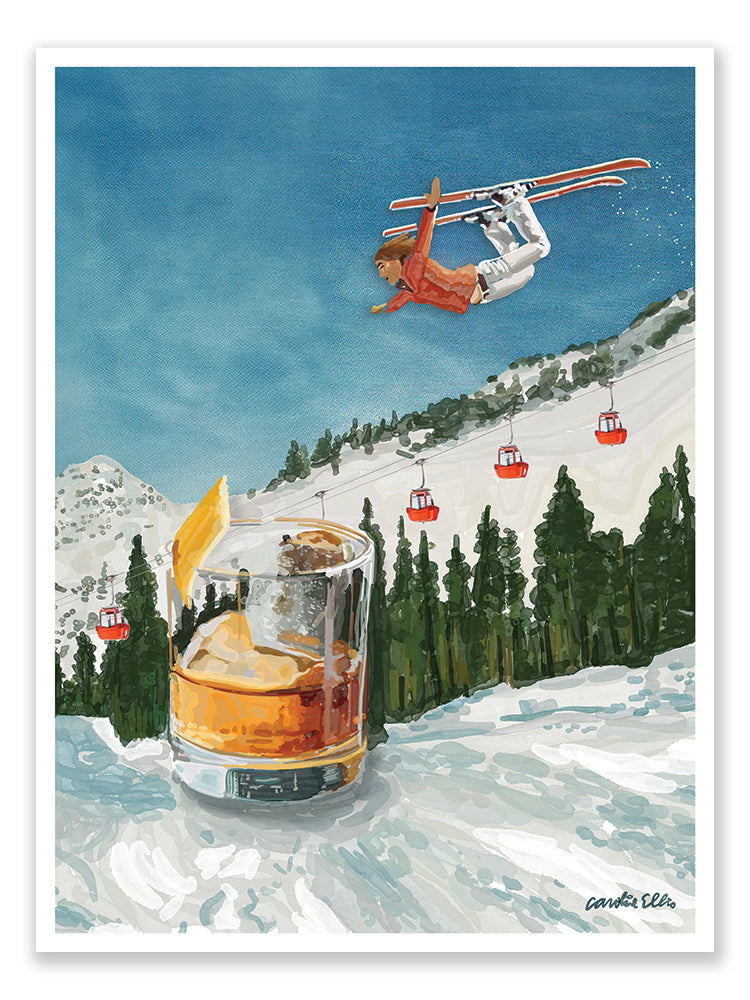 Apres WhiSKI | Art Print