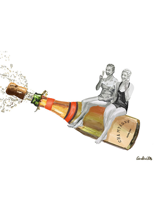 Champagne Bottle Rocket