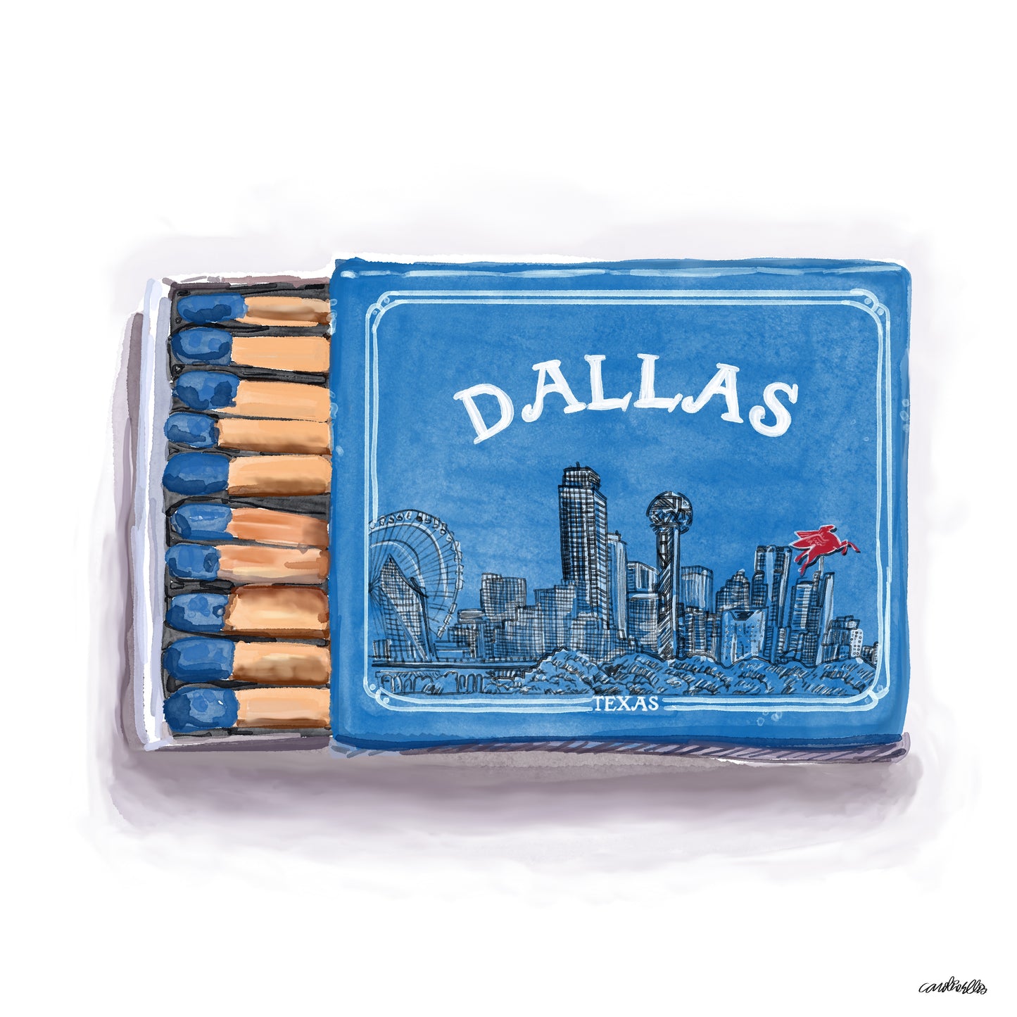 Dallas Matchbox