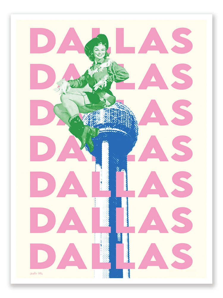 Dallas Girl 2 | Art Print