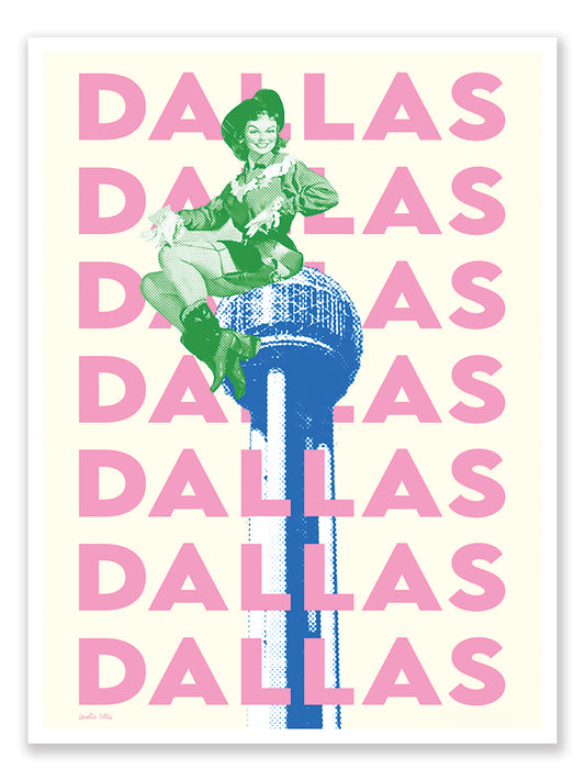 Dallas Girl 2 | Art Print