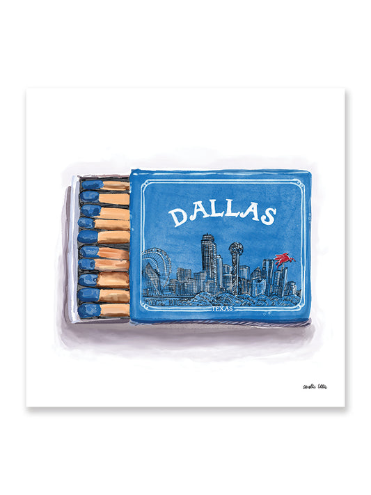 OG Blue Dallas Matchbox