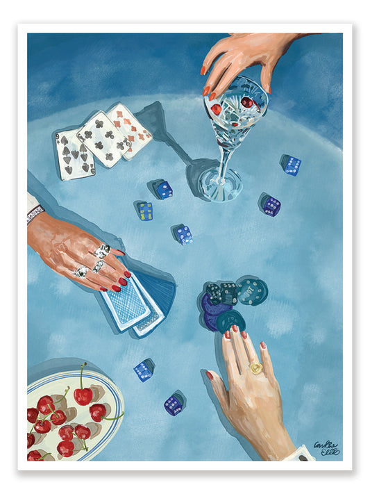 Ladies' Game Night 2 | Art Print