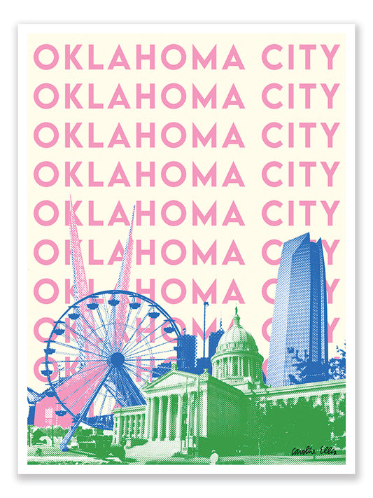 Oklahoma City | Art Print
