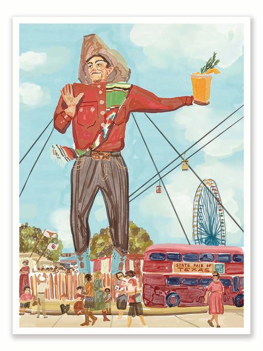Big Tex Marg | Art Print