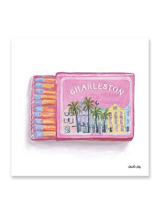 Charleston Matchbox | Art Print