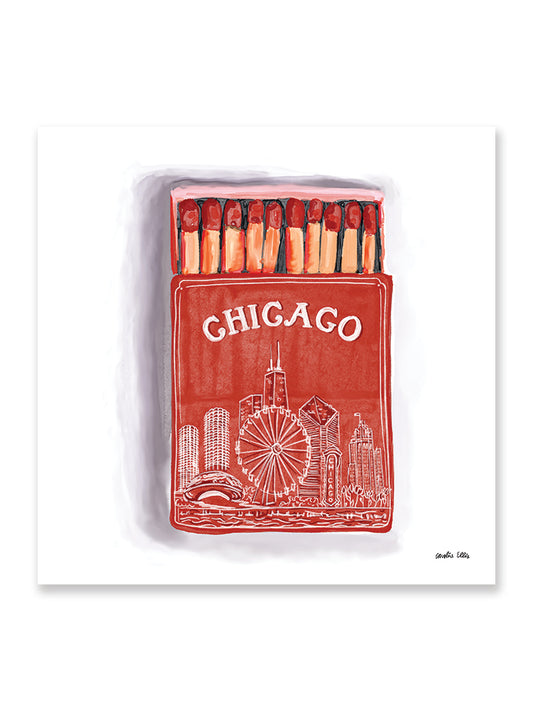 Chicago Matchbox | Art Print