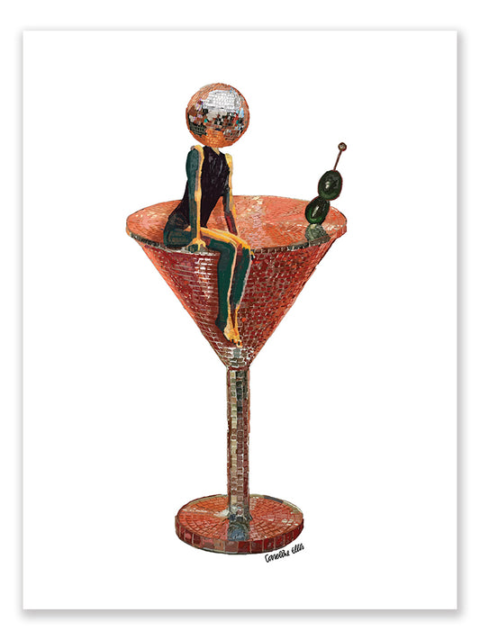 Disco Martini 2 | Art Print