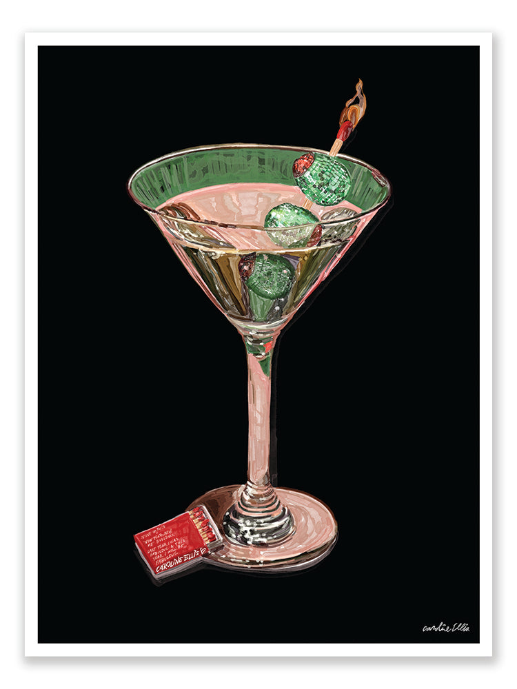 Disco Martini 4 | Art Print