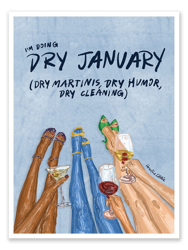 Dry January | Art Print