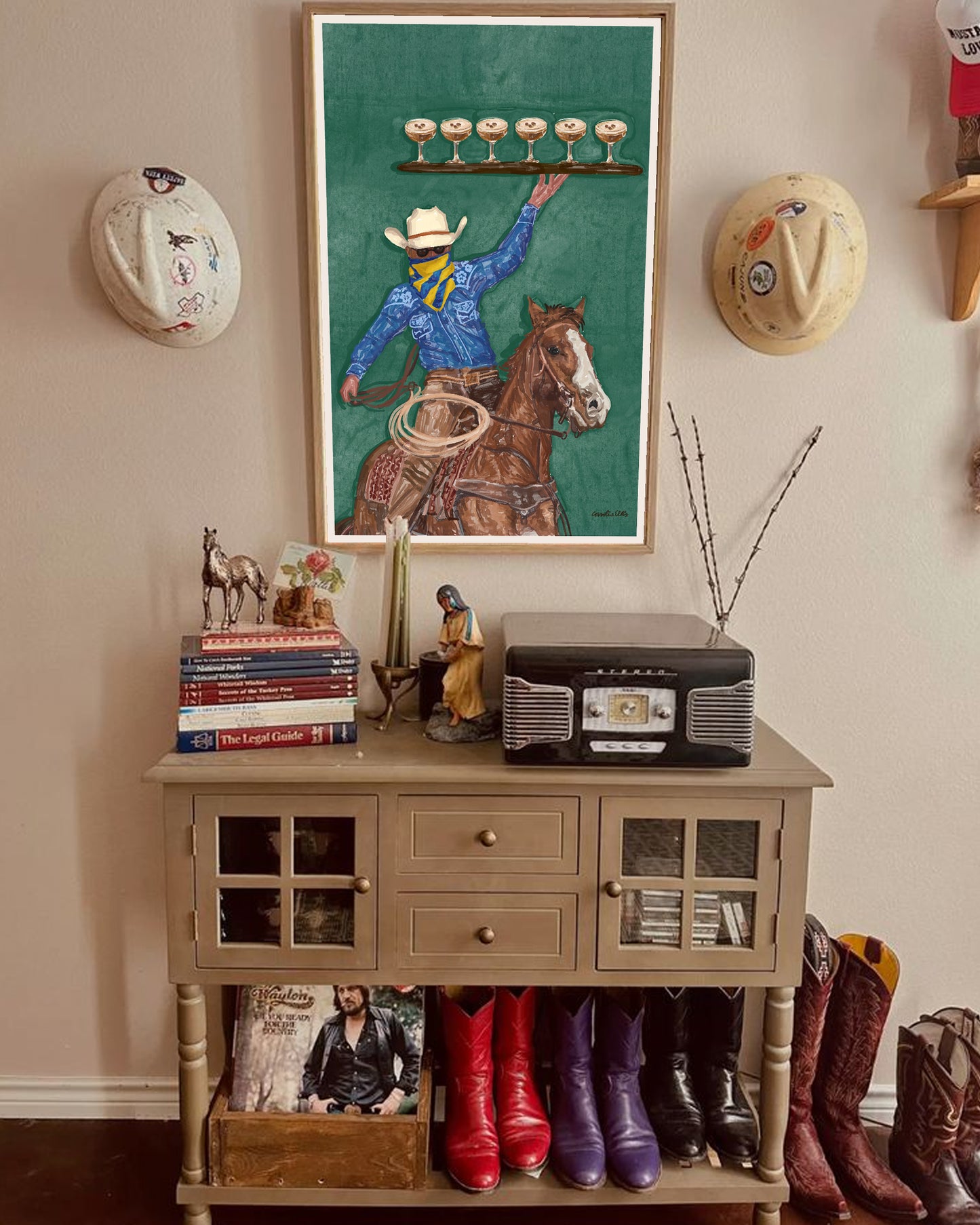 Espresso Cowboy | Art Print