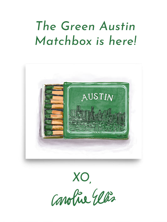 Austin Matchbox Green | Art Print