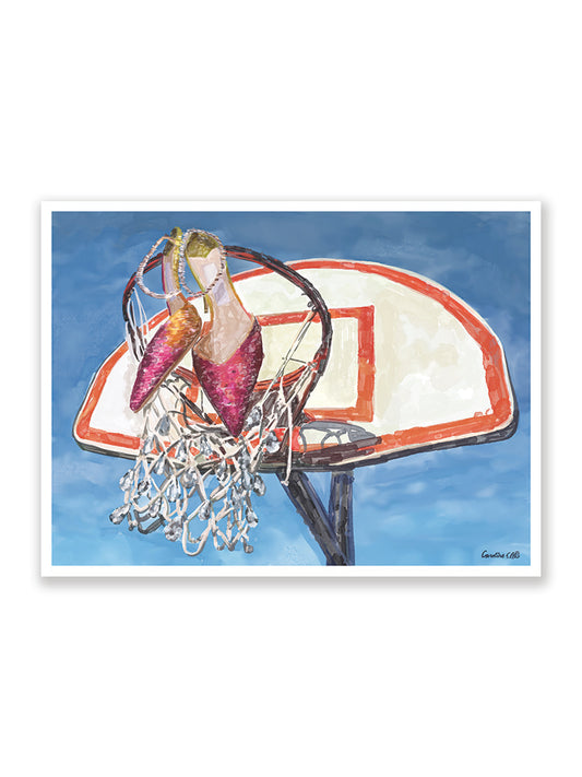 Hoops & Heels | Art Print