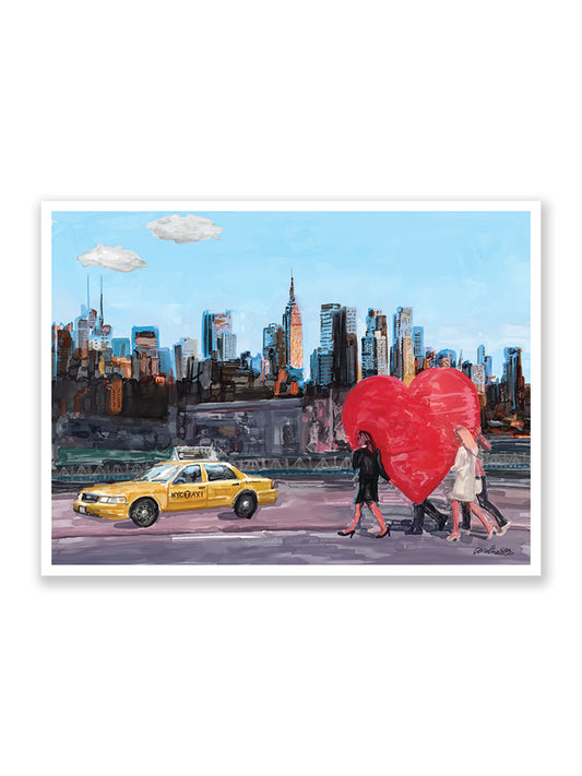 Valentine's in NYC | Art Print
