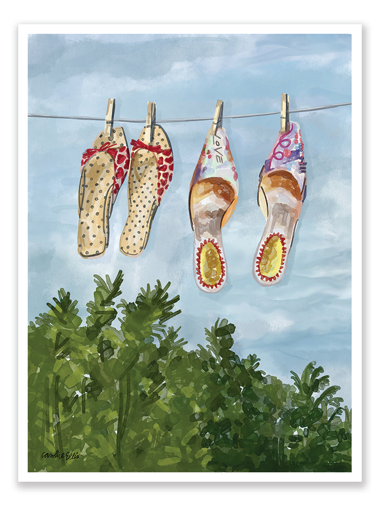 Kick Line | Art Print