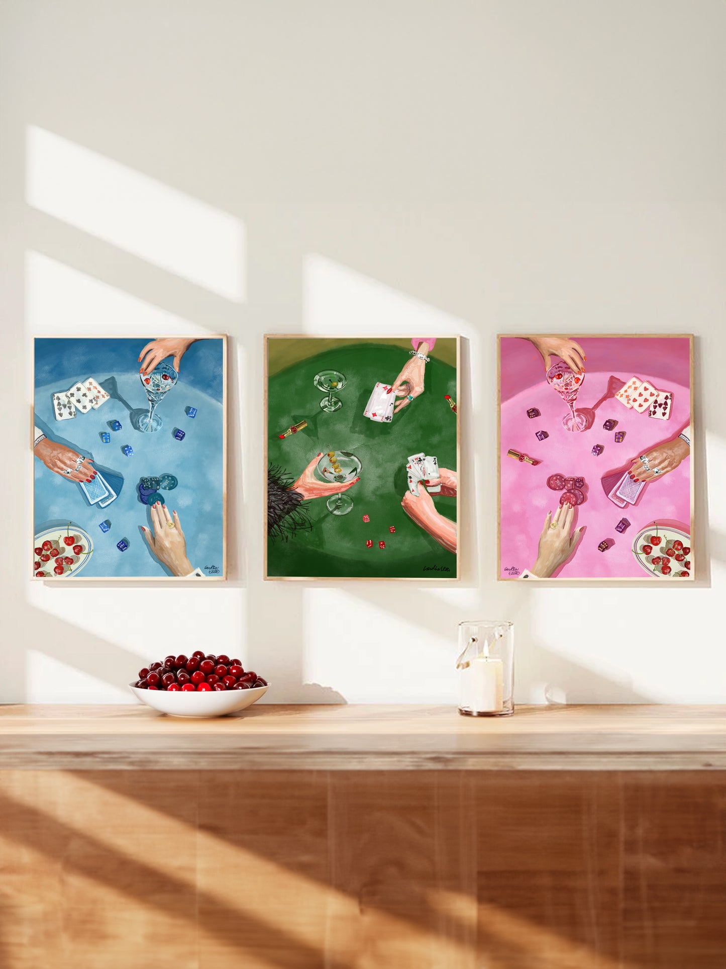 Ladies' Game Night 1 | Art Print