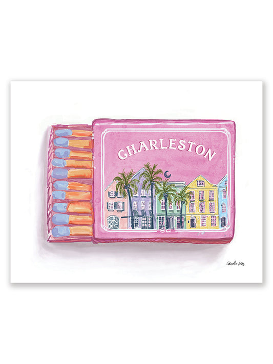 Charleston Matchbox | Art Print