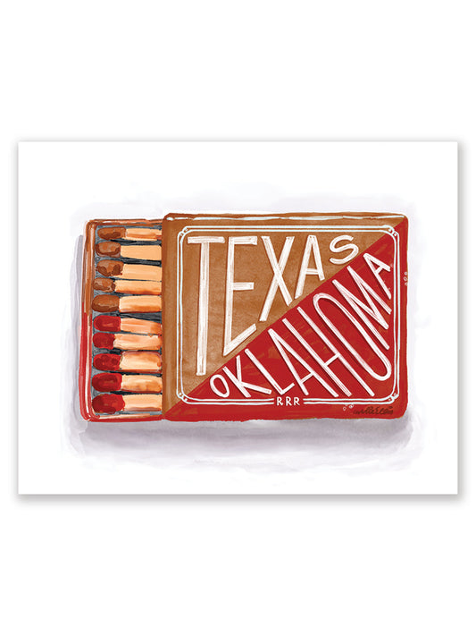 TX OU Matchbox