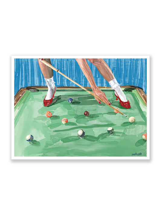 Pool Girl | Art Print