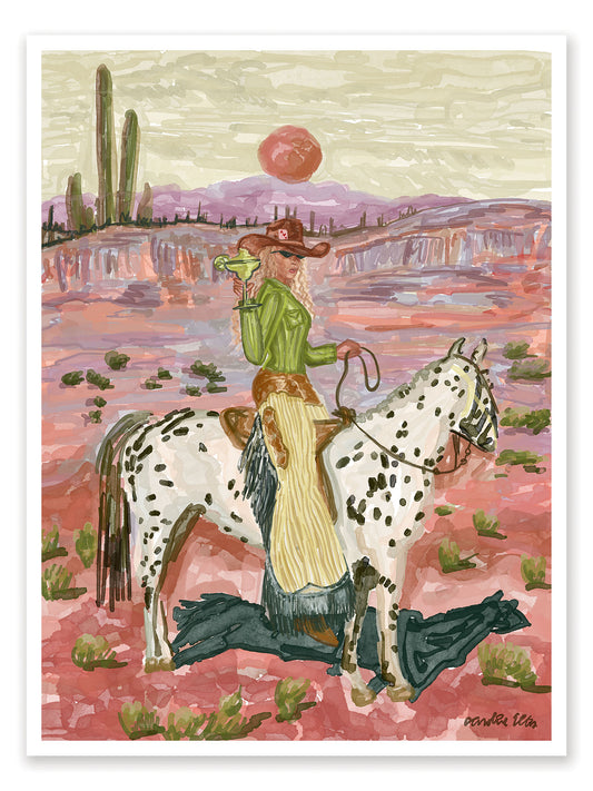 Save a Cowboy | Art Print