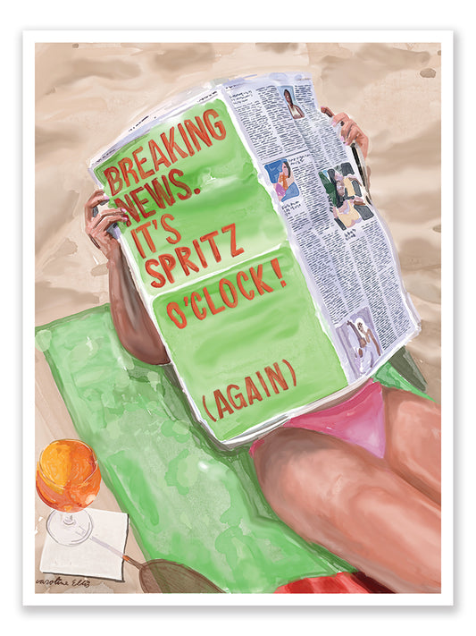 Spritz O'Clock | Art Print