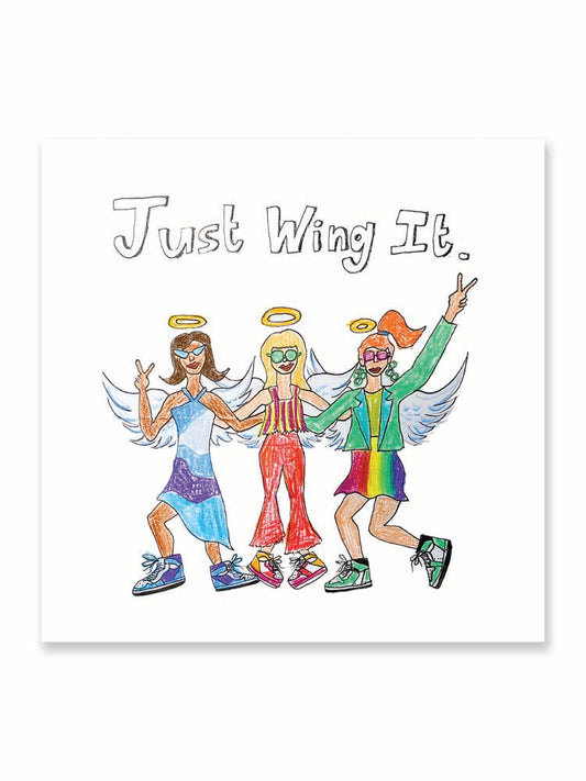Just Wing It | Art Print